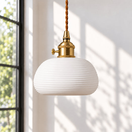 Síofra Modern Simple Ceramic Pendant Light