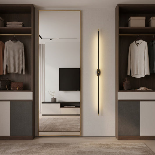 Vittoria Modern Linear LED Double Heads Wall Sconce