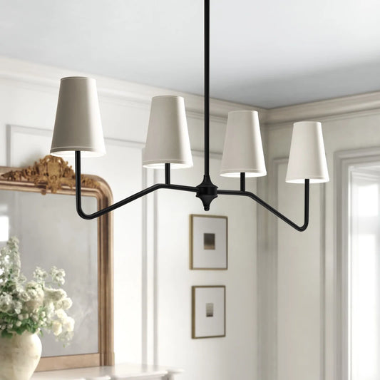 Clover Farmhouse 4-Light Kitchen Island Chandelier