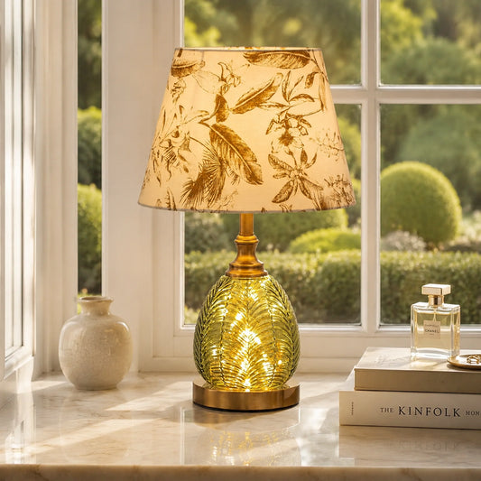 Rynok Vintage Patterned Fabric Table Light