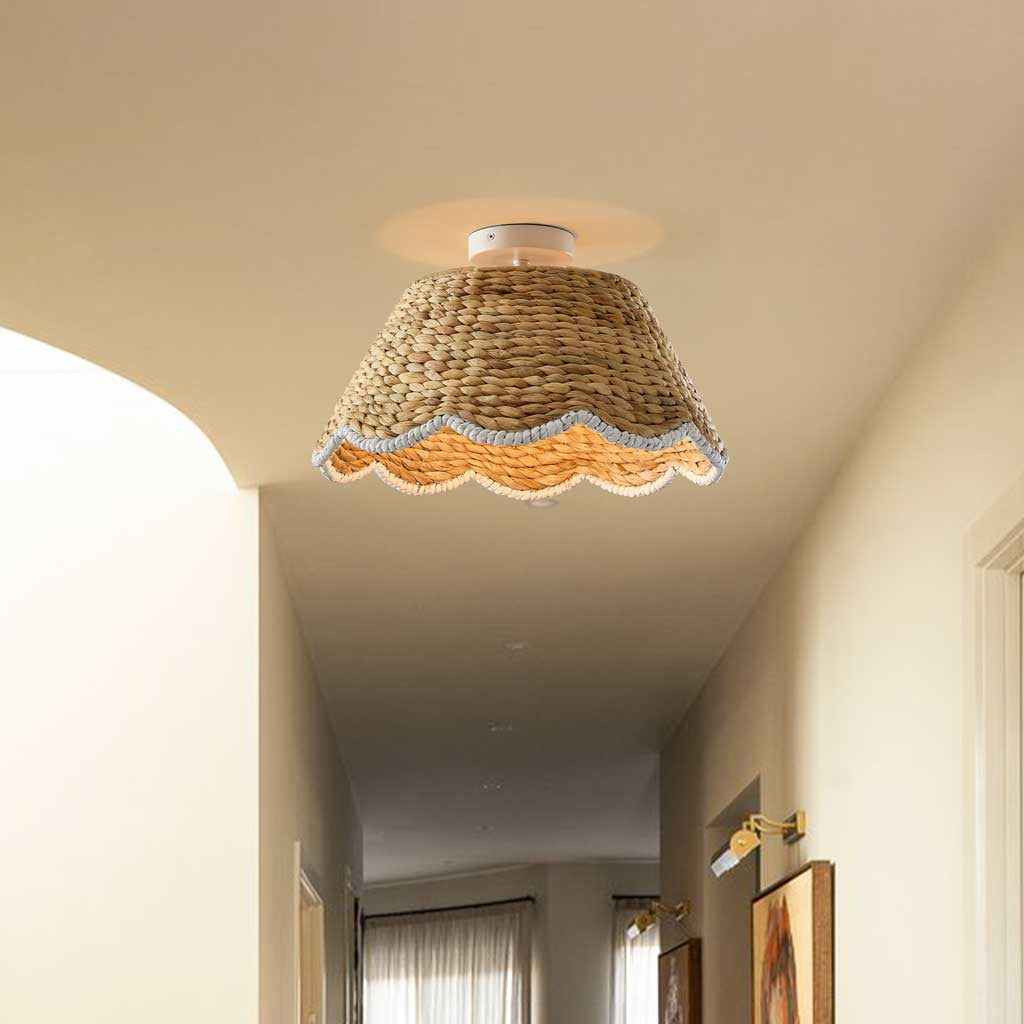 Rattan Lighting Fixture