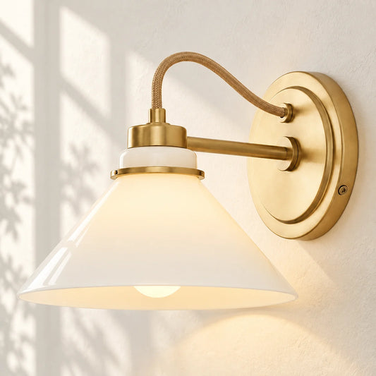 Brielle Industriële Uitlopende Wandlamp