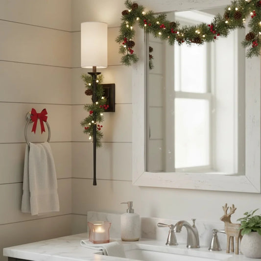 Leona Industrial Metal Rod Wall Sconce