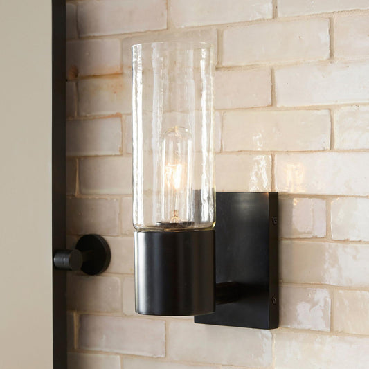 Evren Modern Industrial Tube Glass Vanity Light