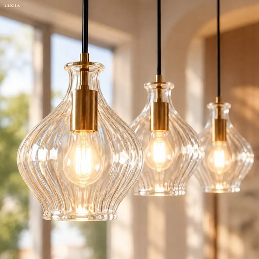 Suspension en laiton Evren, style moderne du milieu du siècle