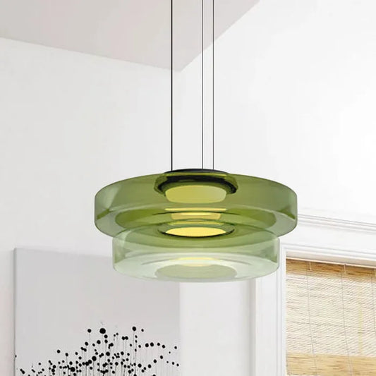 Glaucus Modern Multi-Layer Creative Glass Pendant Light