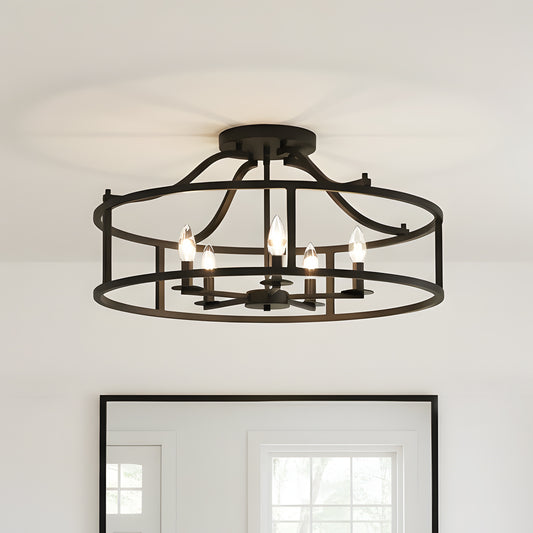Hart Industrial Open Cage Drum Semi Flush Mount Ceiling 12.jpg__PID:af6455f6-dc4c-45e0-adb4-d6211079ac8a