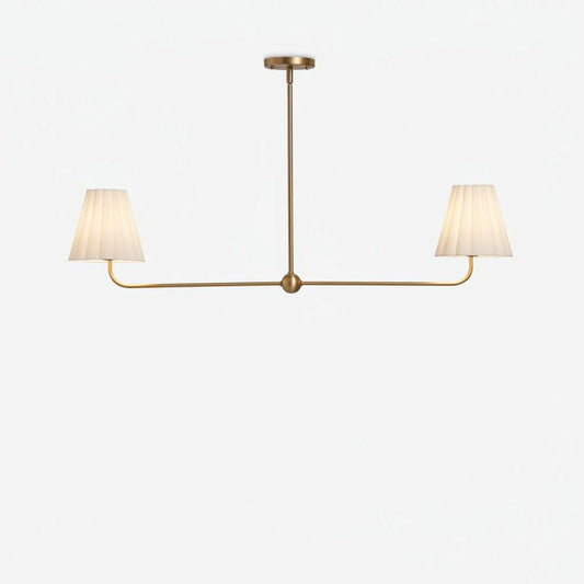 Julian Modern Fabric Linear Chandelier