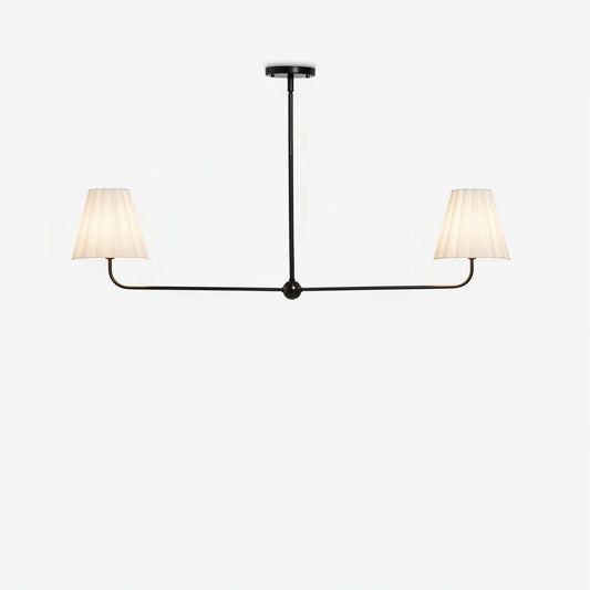 Julian Modern Fabric Linear Chandelier