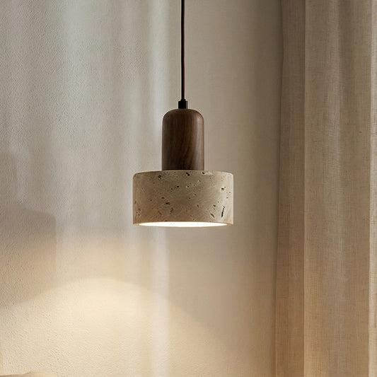 Kairi Modern Travertine Pendant Light