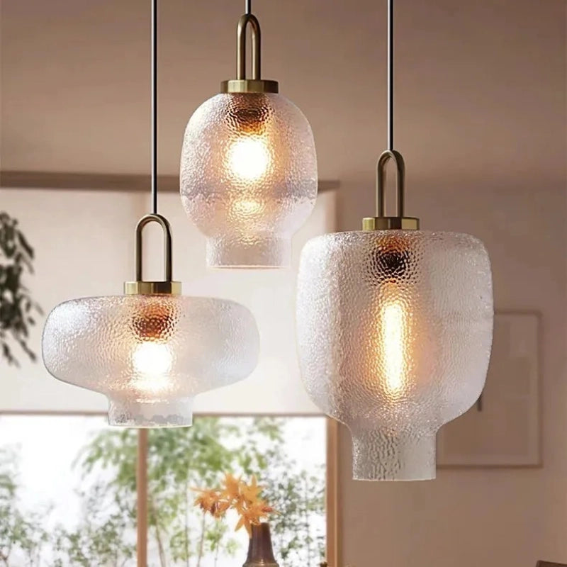 Lena Retro Clear Glass Pendant Light | LuciaLiving – Lucia Living