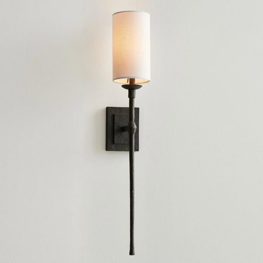 Leona Industrial Metal Rod Wall Sconce