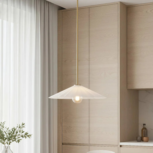Lora Minimalist Brass Translucent Tapered Pendant Light sku2.webp__PID:ee3845dc-ea7d-4a84-ba6c-2730ed8ad67f