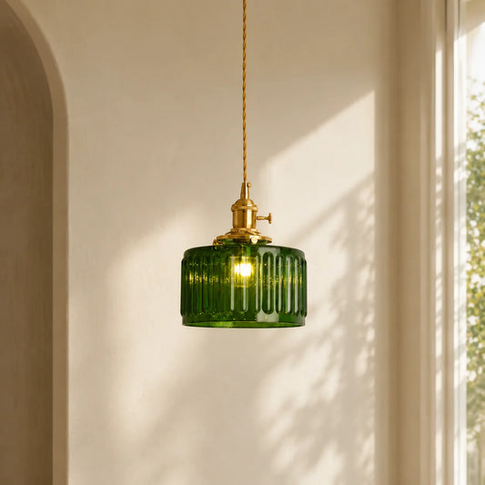 Lucent Vintage Adjustable Clear Glass Pendant Light
