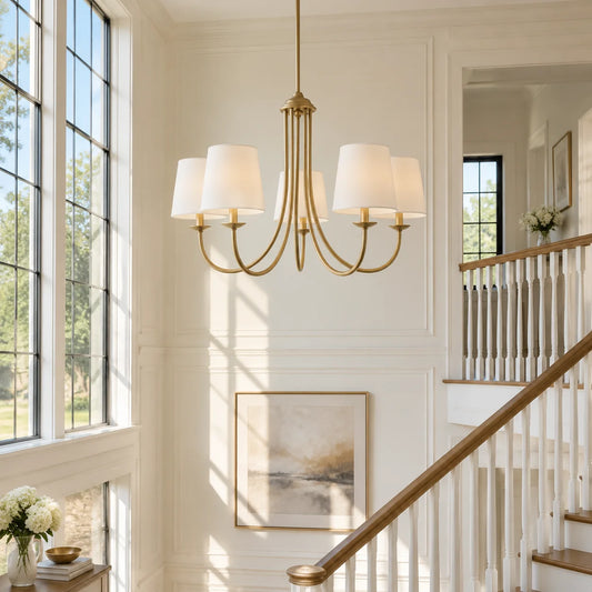 Marcelli Modern 5-Light Metal Chandelier
