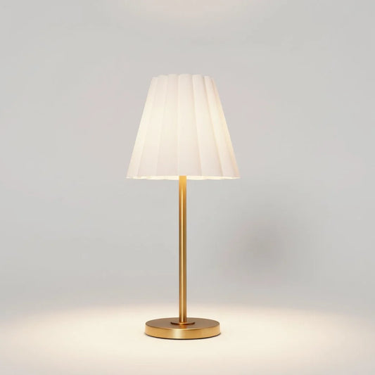Mary Modern Tapered Shade Linen Table Lamp