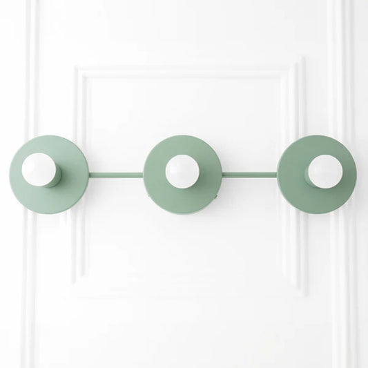 Modern 3 Light Spherical Vanity Light Fixture