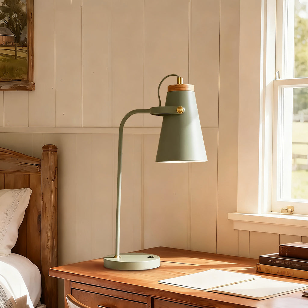 Modern Industrial Adjustable Desk Task Light | Lucia Living