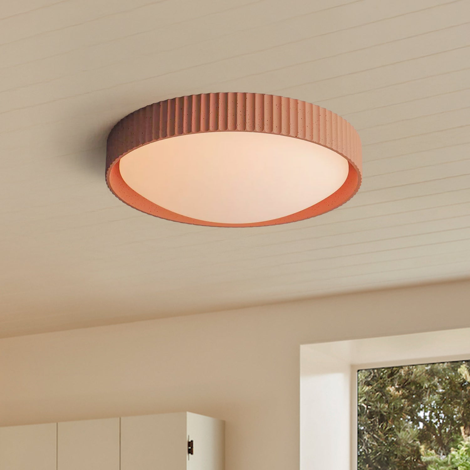 Picture Idea: Modern Minimalist Single Light Acrylic Led Flush Mount