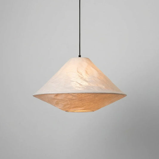 Sabine Organic Sculptural Fabric Pendant Light