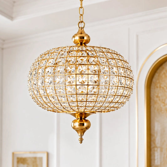 Nalani Luxury Lantern Crystal Chandelier