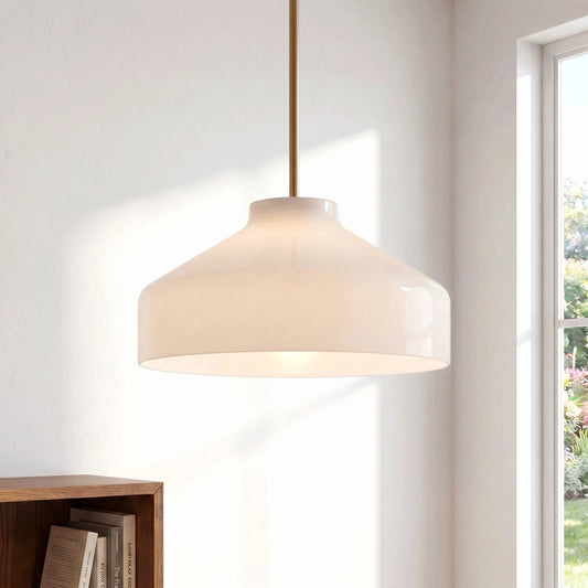 Nerys Nordic Minimalist Morandi Matte Metal Pendant Light
