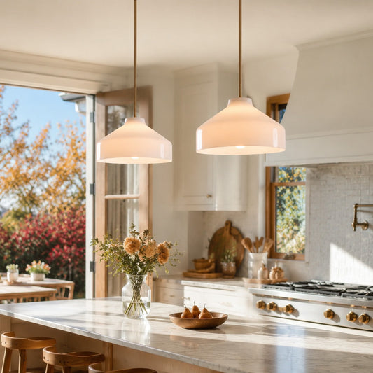 Nerys Nordic Minimalist Morandi Matte Metal Pendant Light