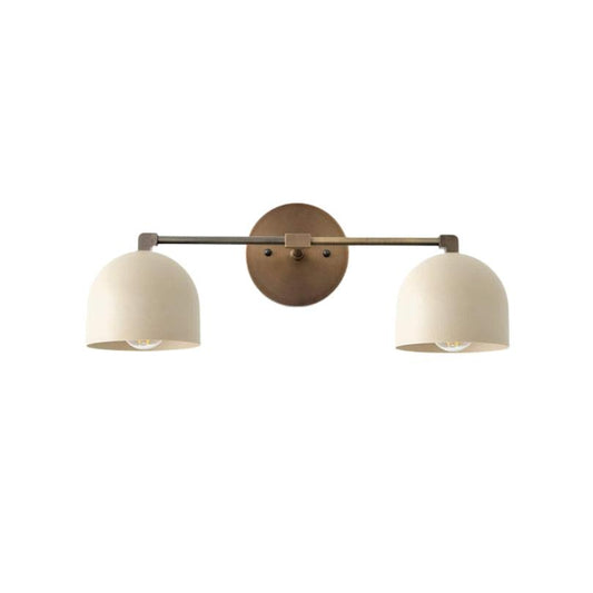 Nordic Metal Deep Ball Vanity Sconce