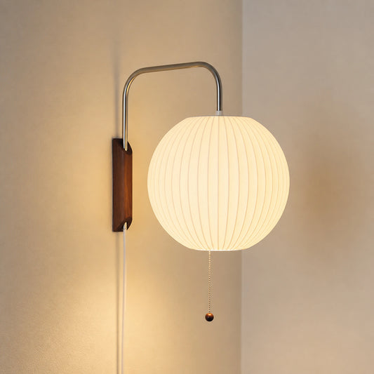 Owen Modern Ribbed Bubble Wall Sconce