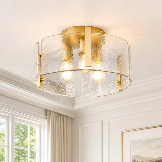 Sienna Vintage Water Ripple Glass Drum Flush Mount Light (12).webp__PID:318ae28e-3dde-43bb-b137-866542103b2b