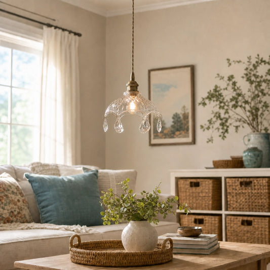 Winifred Vintage Glass Bowl Shade Pendant Light场景图14.webp__PID:610953e3-9bb7-4ba3-a3d4-576c68c8872d