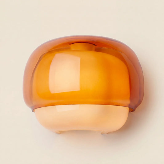 Sanae Modern Colorful Glass Shade Wall Sconce