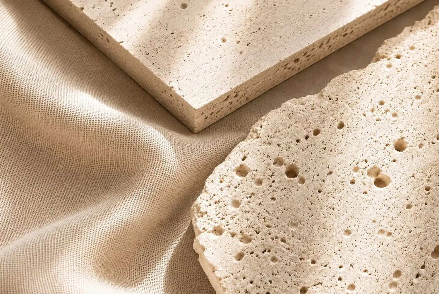 Travertine Lighting Fixture