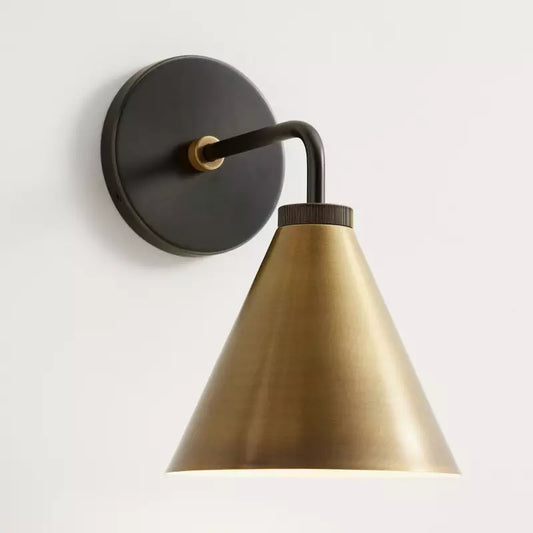 Beck Industrial Metal Tapered Sconce