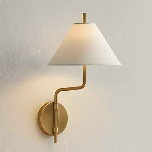 Finn Nordic Fabric Metal Wall Sconce