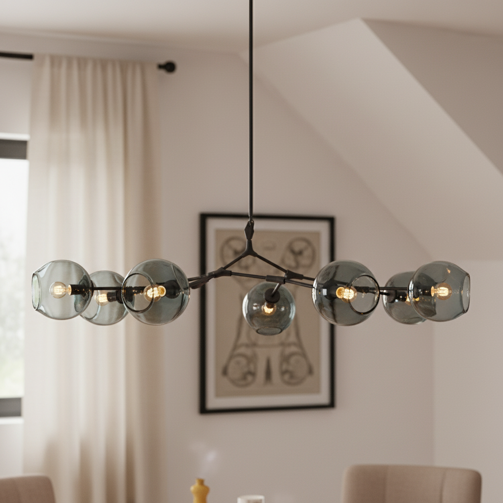 Arlo Modern Branching Bubble Glass Chandelier | LuciaLiving – Lucia Living