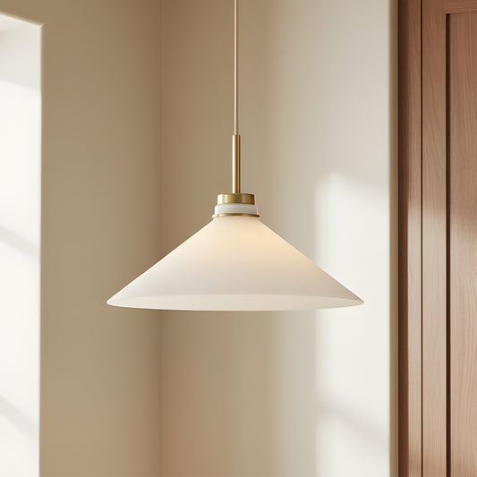 Marais Modern Hat Shape Adjustable Pendant Light