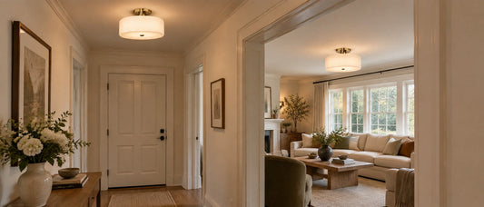 Understanding the Difference Between Flush Mount and Semi Flush Mount Ceiling Lights Before You Buy