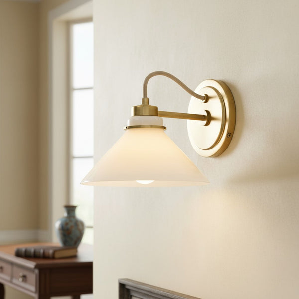 Brielle Industriële Uitlopende Wandlamp