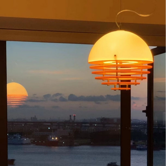 Bauhaus Sunset Stimmungs-Pendelleuchte 