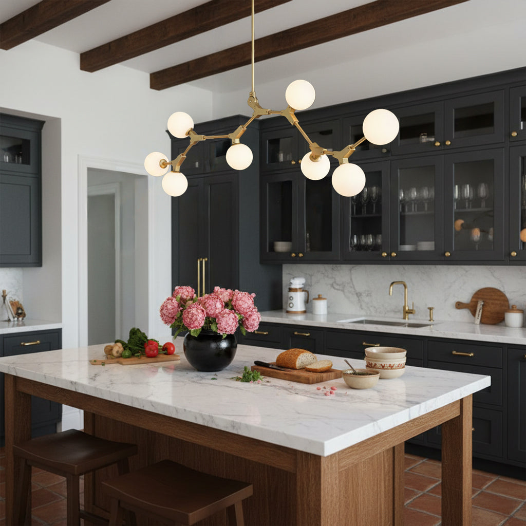 Alessia Contemporary Branching Globe Chandelier | LuciaLiving