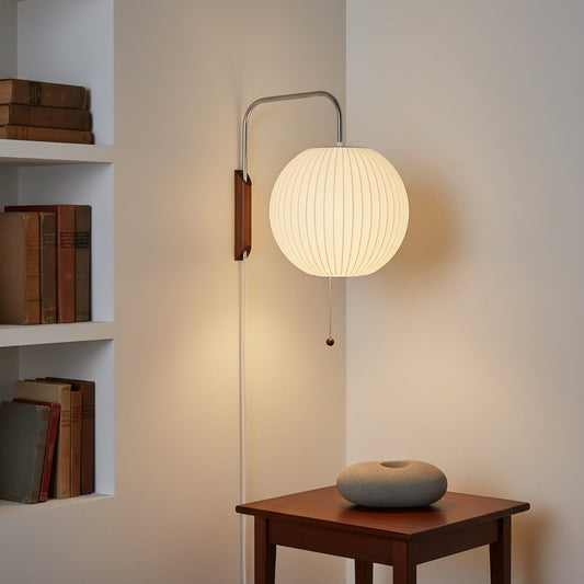 Owen Modern Ribbed Bubble Wall Sconce