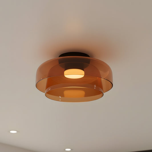 Modern Creative Multi-Layer Glass Ceiling Light