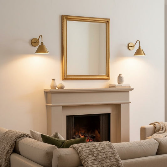 Applique murale conique Penia, style industriel classique moderne