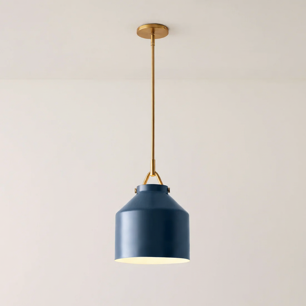 Nerys Nordic Minimalist Morandi Matte Metal Pendant Light