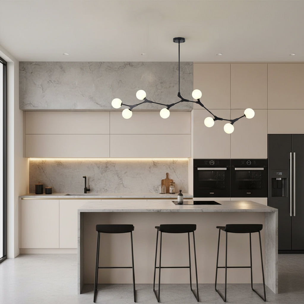 Alessia Contemporary Branching Globe Chandelier | LuciaLiving
