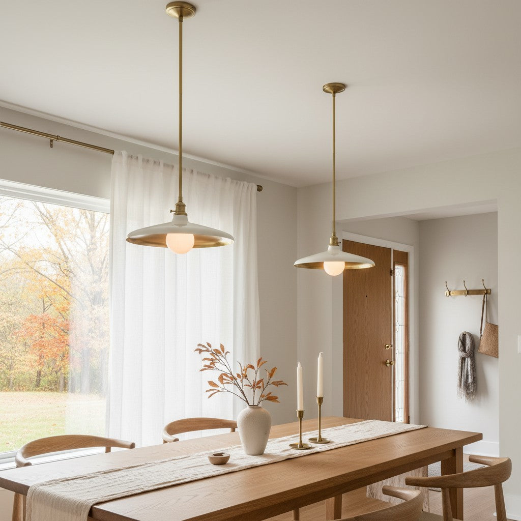 Ansel Farmhouse Metal Pole Pendant Light| LuciaLiving – Lucia Living