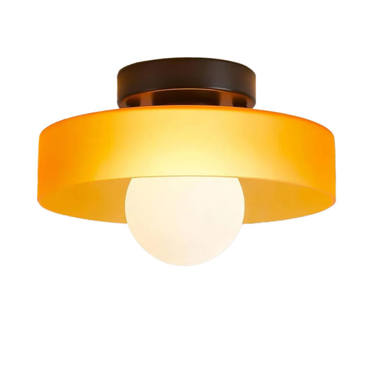 Astrid Retro Colorful Glass Ceiling Light