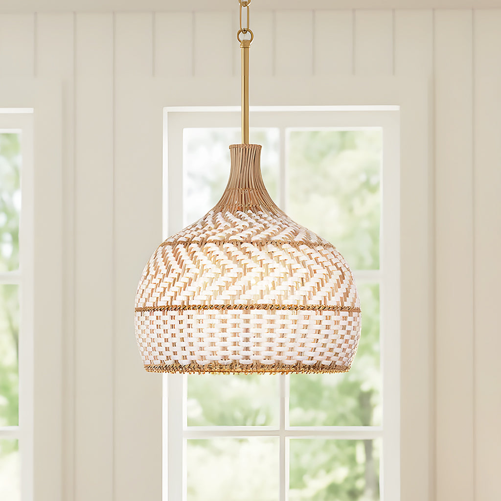 Rattan Lighting Fixture