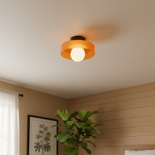 Astrid Retro Colorful Glass Ceiling Light